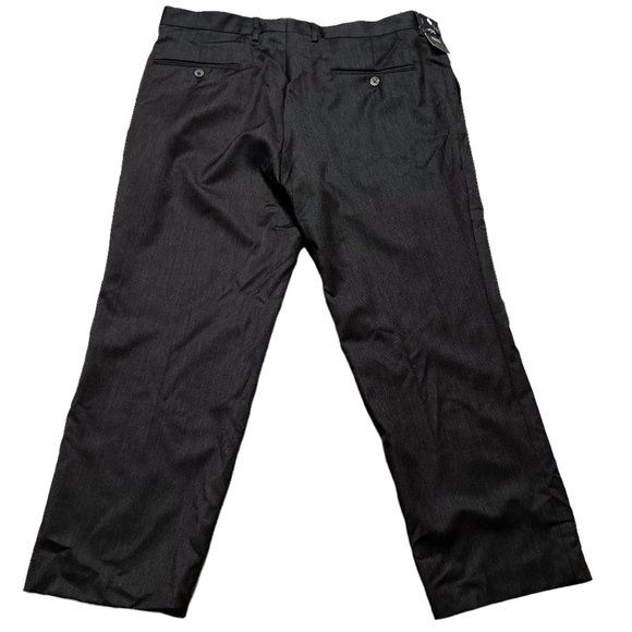 Joe Joseph Abboud | NWT Mens Size 38x29 Grey 100% Wool Dress Pants - Picture 3 of 3